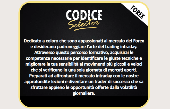 Codice Selector MASTER - Maxx Mereghetti