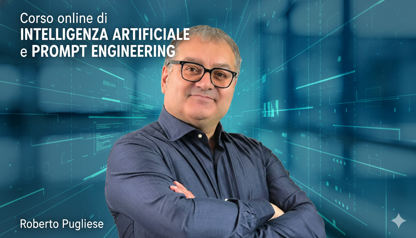Corso online di Intelligenza Artificiale e Prompt Engineering – Roberto Pugliese