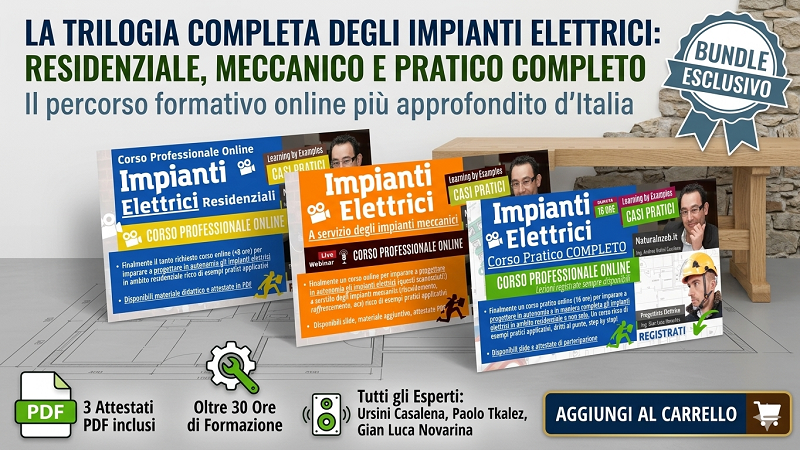 Impianti Elettrici Pack 3 Corsi– Naturalnzeb.it