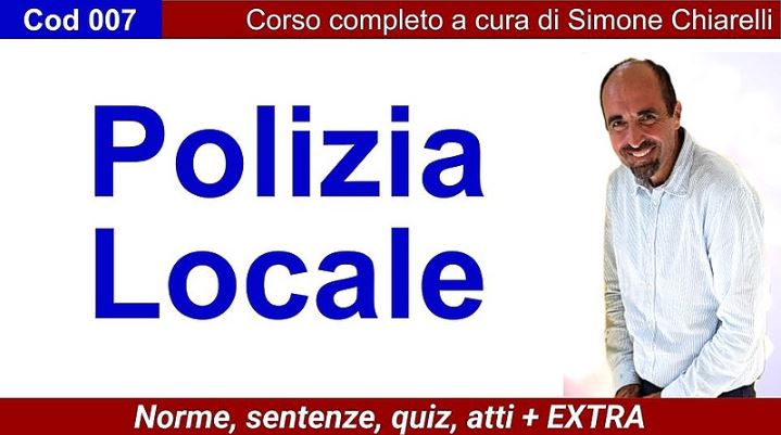 POLIZIA LOCALE (corso base) Cod 007 - Omniavis