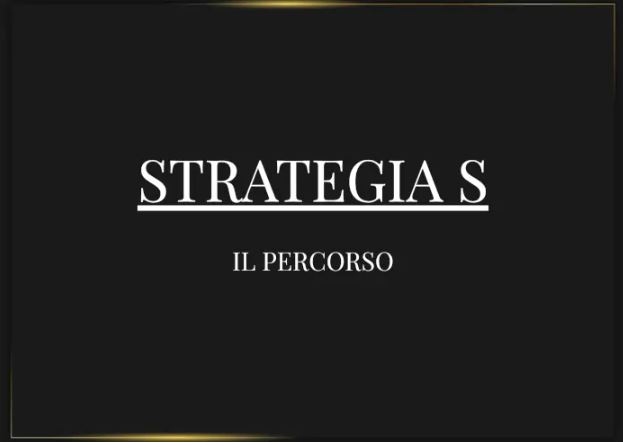 Strategia S – Giuseppe Bentivegna
