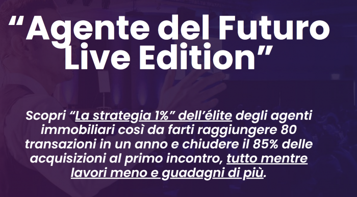 Agente del Futuro Live Edition – Simone Rossi