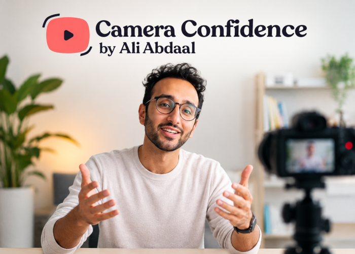 Camera Confidence Masterclass – Ali Abdaal