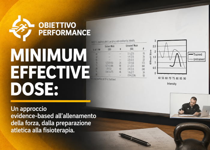 Minimum Effective Dose – Obiettivo Performance