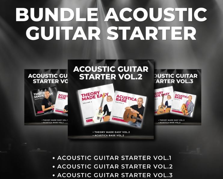 Acoustic Guitar Starter [Vol.1+2+3] - Massimo Varini