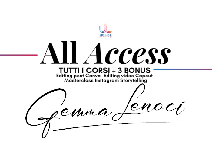 All Access – Gemma Lenoci