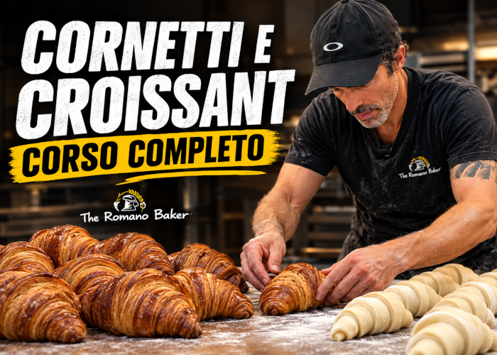 Cornetti e Croissant- Corso Completo – The Romano Baker