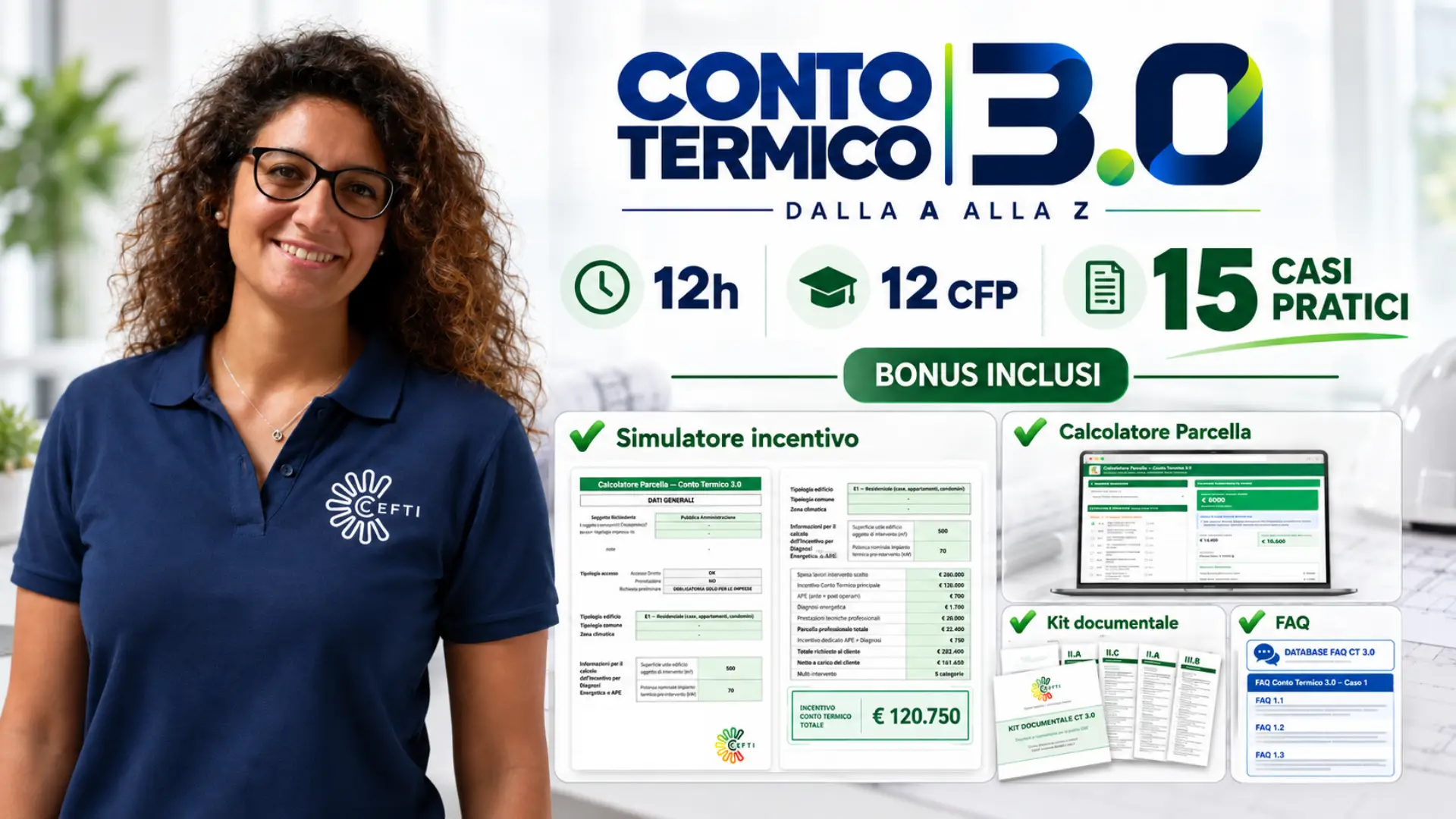 Corso Conto Termico 3.0 dalla A alla Z – CEFTI