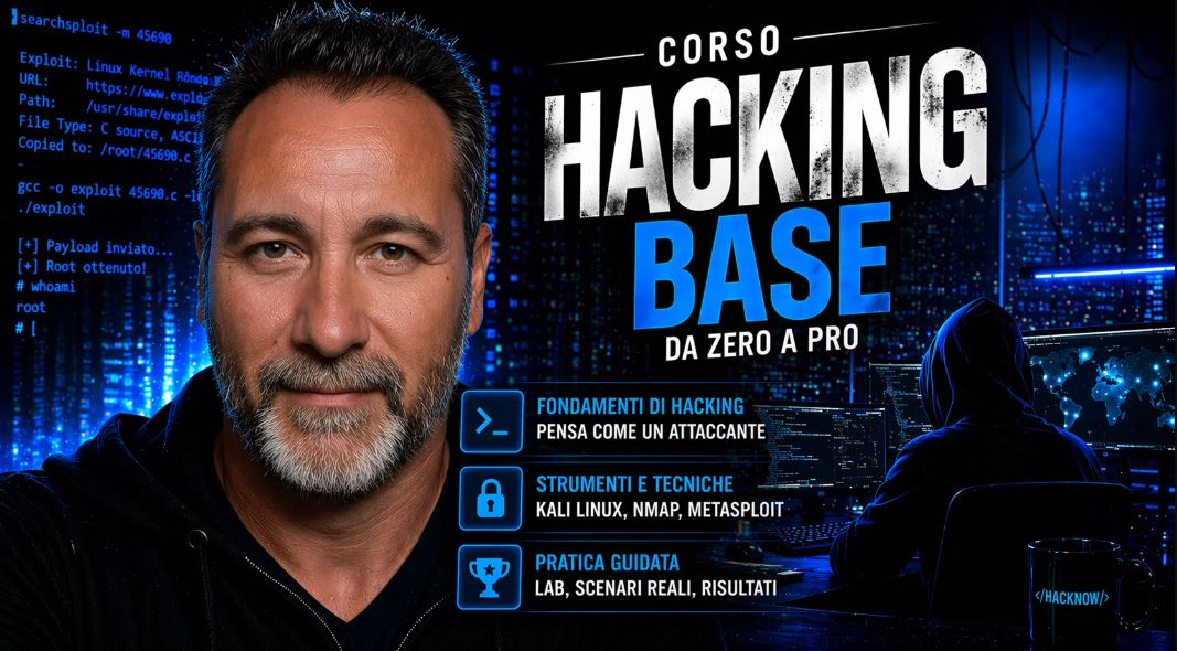 Corso Hacking Base - HackNow.it