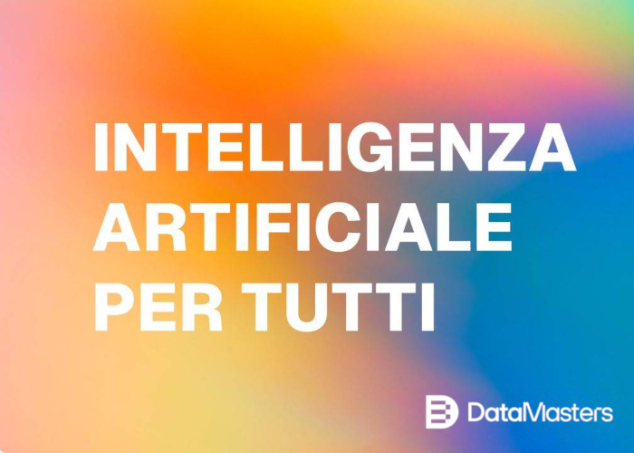 Intelligenza artificiale per tutti – Data Masters