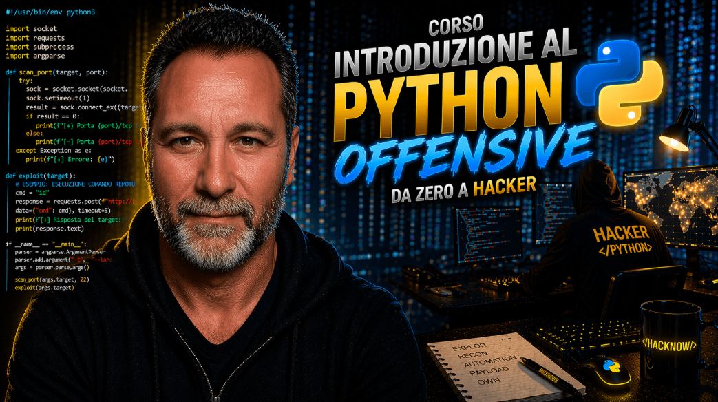 Introduzione al Python Offensive - HackNow