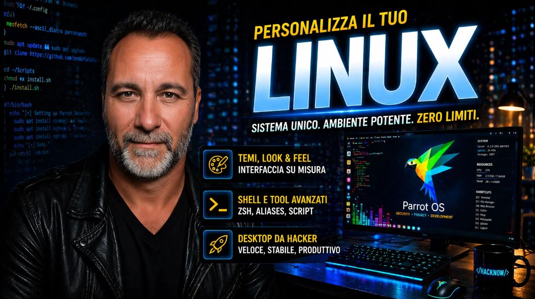Personalizzazione Linux - HackNow