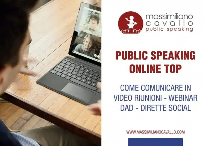 Public Speaking Online Top – Massimiliano Cavallo